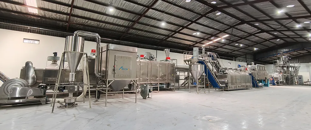 corn flakes production line