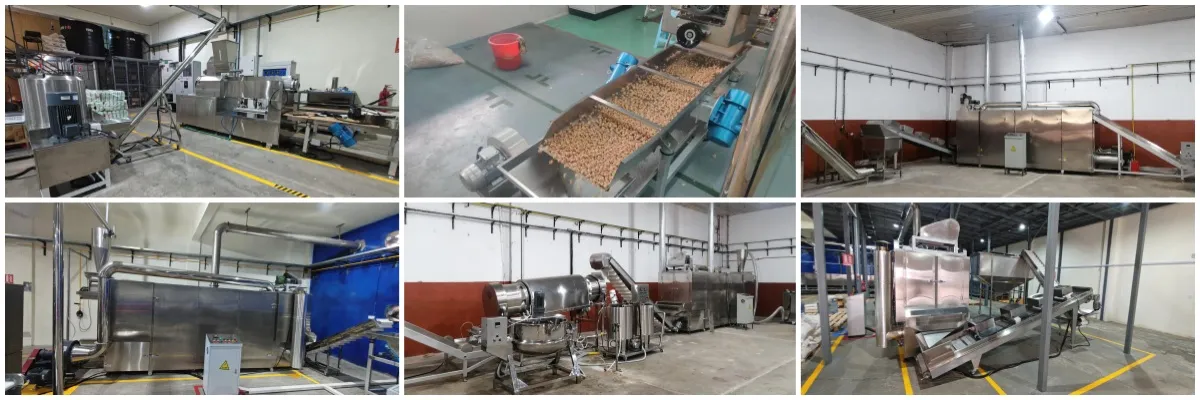 breakfast cereal production line