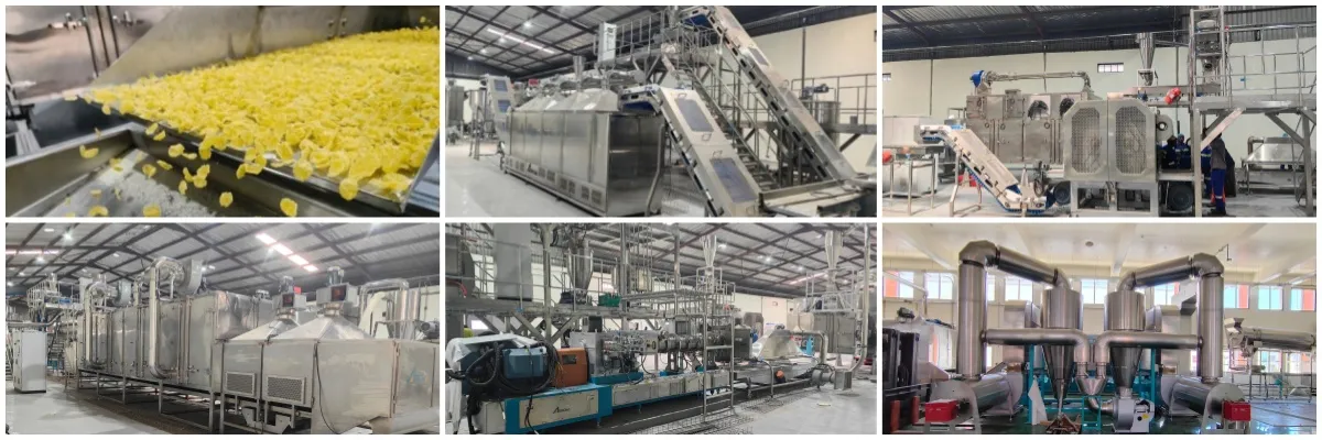 corn flakes production