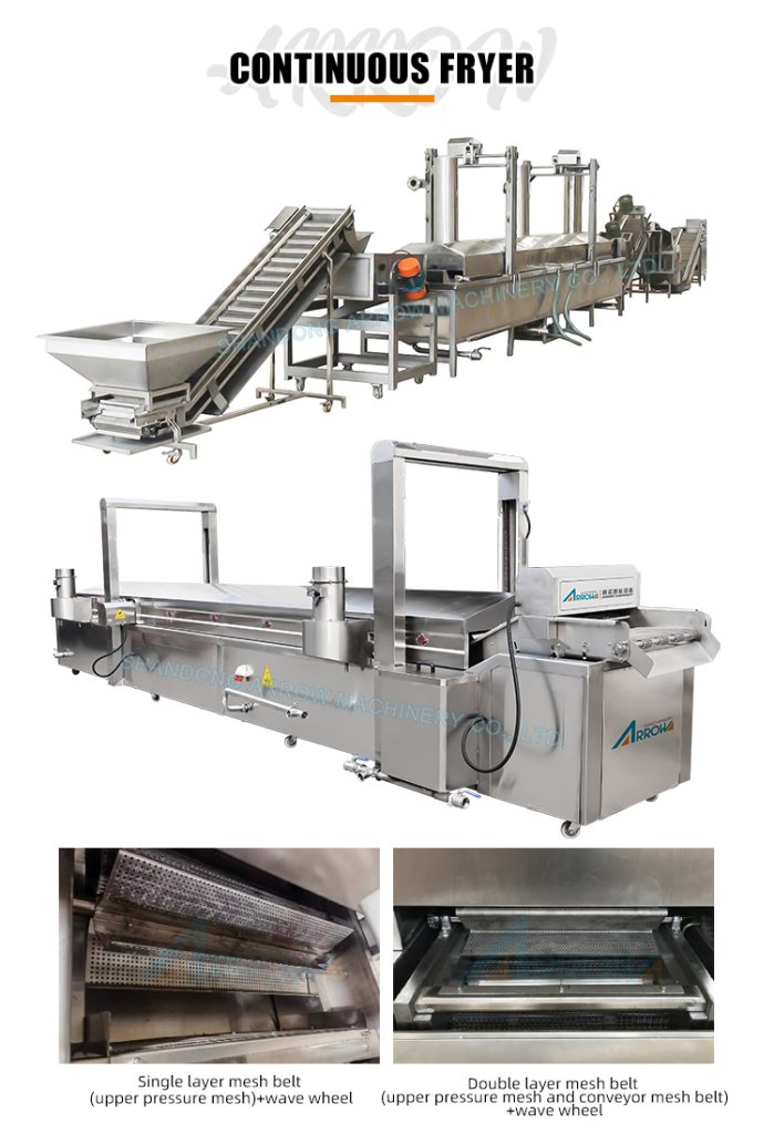 Continuous Frying Machine