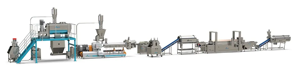 Bugles chips processing line