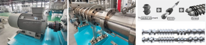 the wear and tear of the screw and barrel