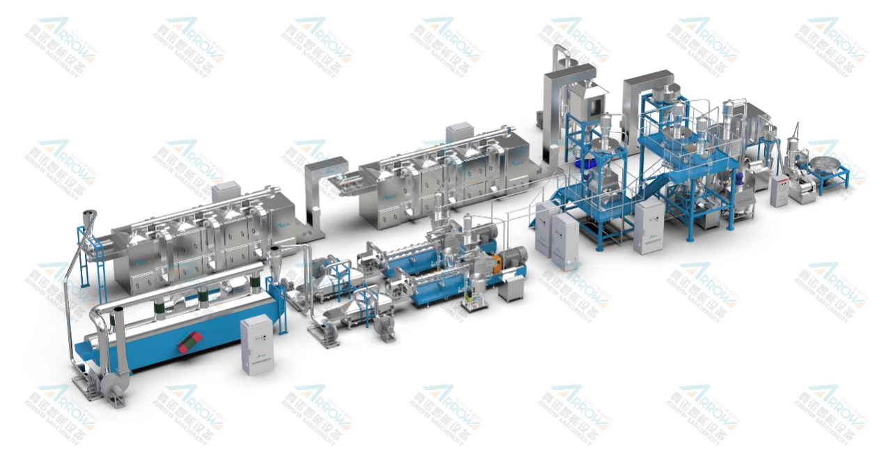 Extruded Fortified Rice Instant Rice Nutrition Rice Kernel Production Line