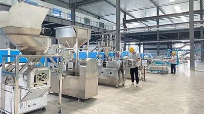 the scene of the factory