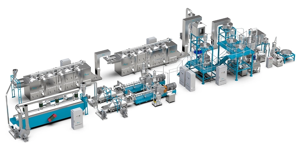 Extruded Fortified Rice Instant Rice Nutrition Rice Kernel Production Line
