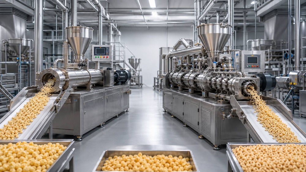 Which Extruder Offers the Best Performance Single Screw or Twin Screw for Food Processing