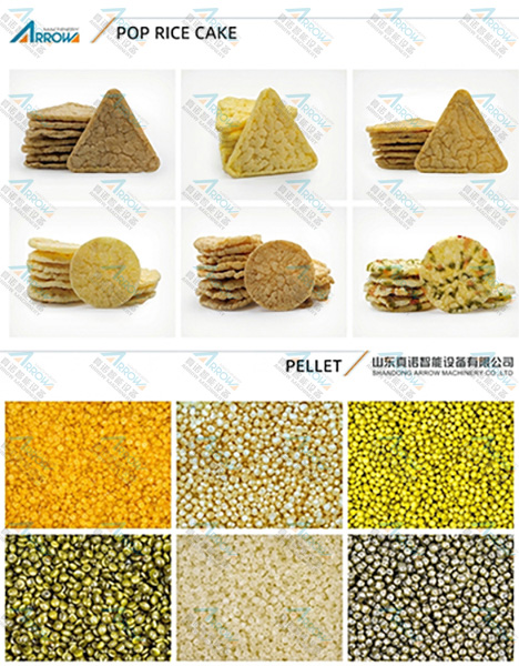 Arrow Machinery puffed rice cake
