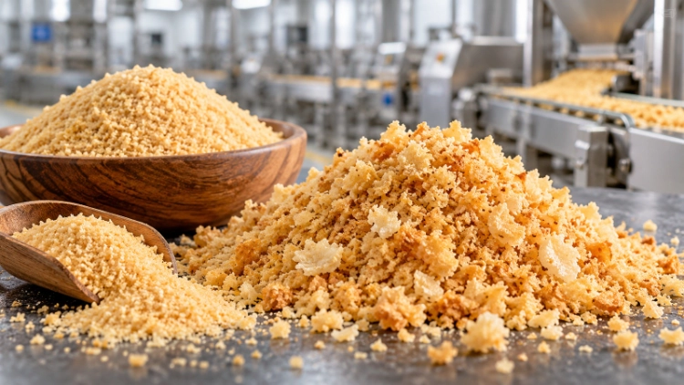 Keeping Particle Size Consistent in Extruded Bread Crumbs