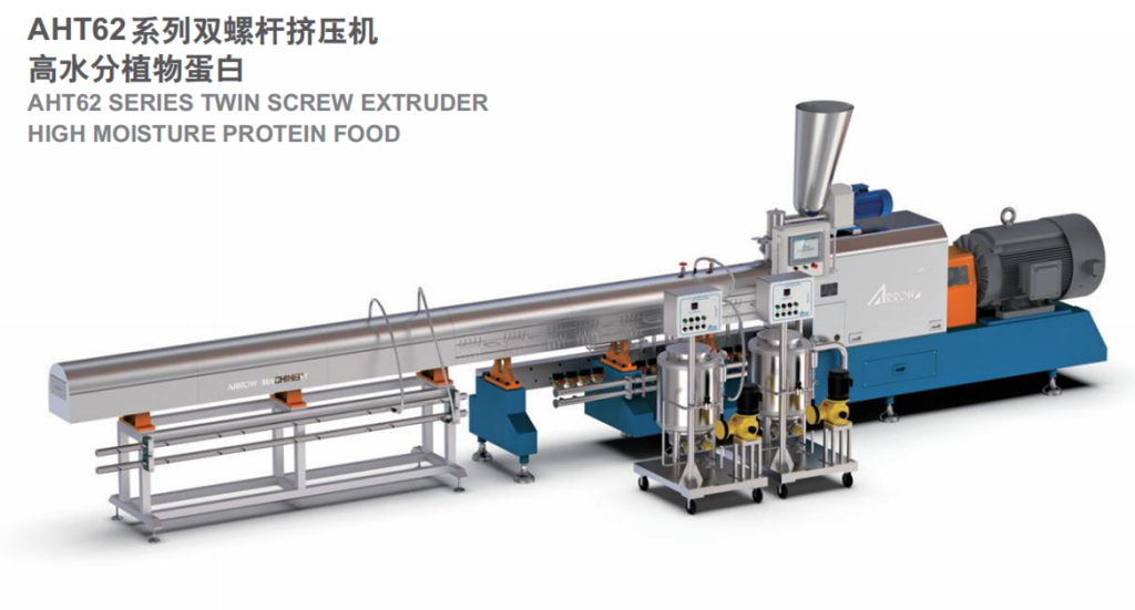 Detailed explanation of plant meat-wet protein production line