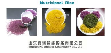 Methods to make rice more nutritious - Hot extrusion