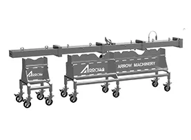 Textured Vegetarian Protein Cooling section