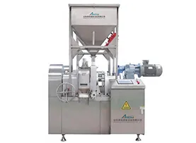 Rotary head extruder machine