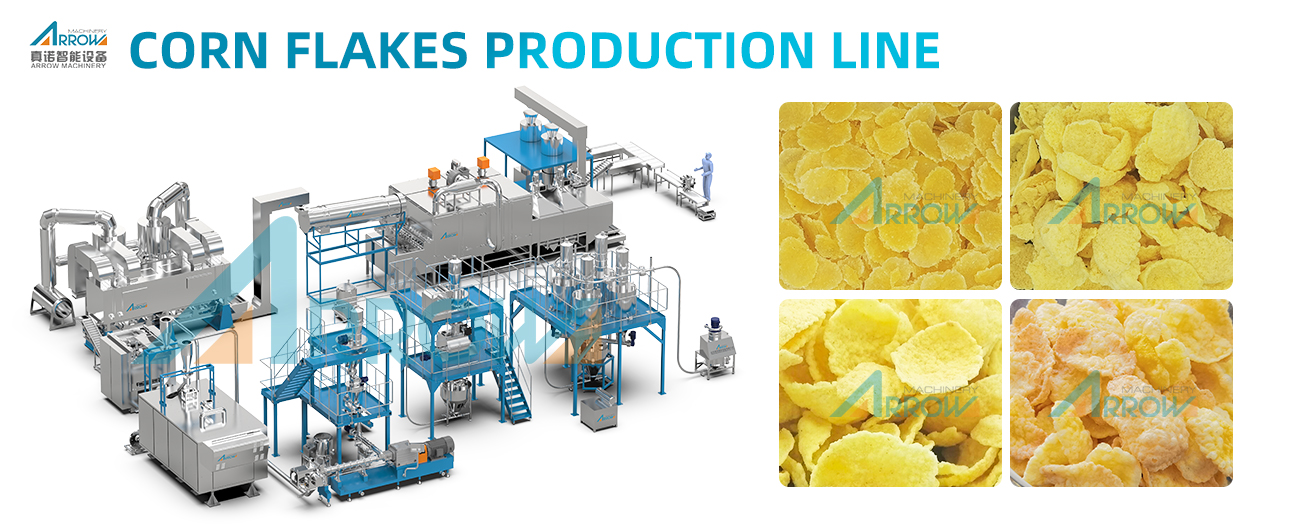 Corn Flakes/Breakfast Cereal Production Line