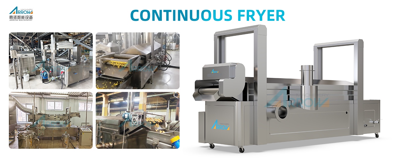 Continuous Frying Machine
