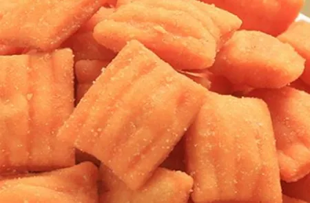 Frying Dough Wheat Flour Snacks Production Line