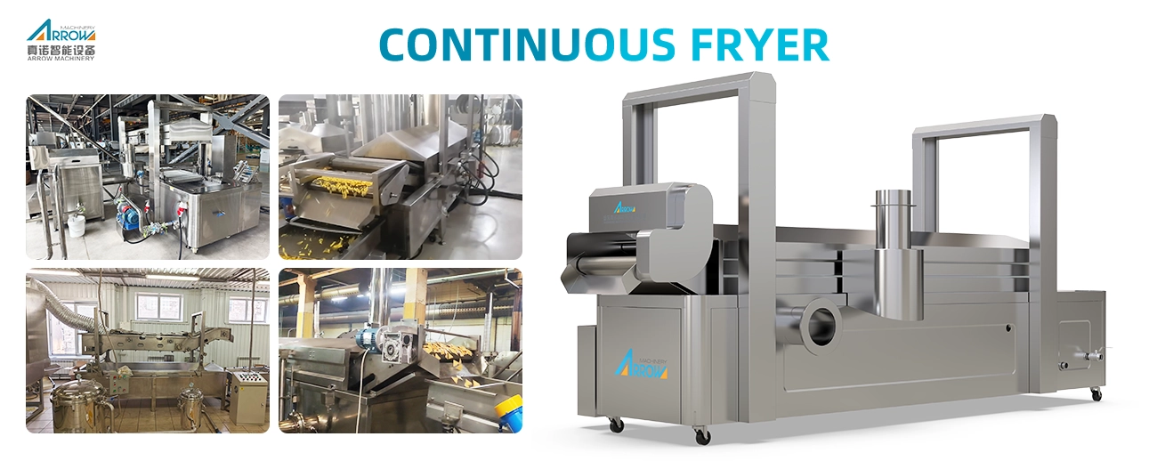 Continuous Frying Machine