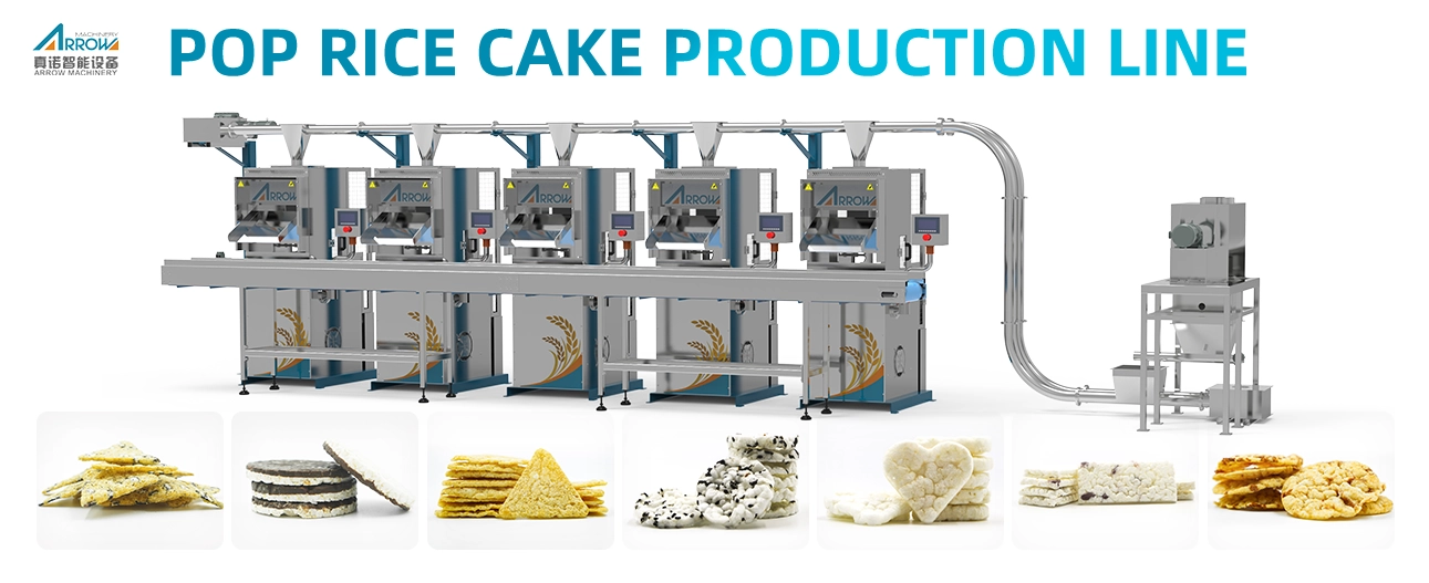 Automatic Puffed Rice Cake Line