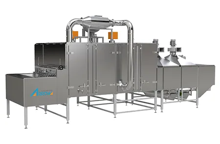 Snacks Food Nut Single Pass Dryer