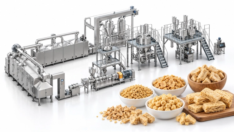 What Changes Dry TVP Production Line Cost from One Factory to Another?